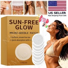 Sun-Free Glow Micro-Needle Patch for Natural Streak-Free Bronze Tan