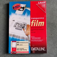 50 Bl. Overhead OHP Folien Laserdrucker 