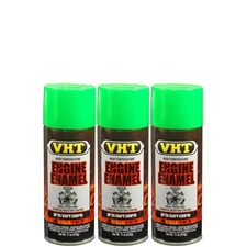 VHT Paint VHTSP154 (3-PACK); Engine Enamel 11oz Aerosol Grabber Green 550°F
