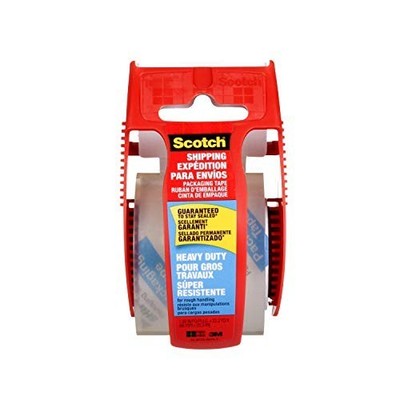 Scotch 3M 142 HD Strength Clear Packing Tape 48MM X 20.3M ON Dispenser
