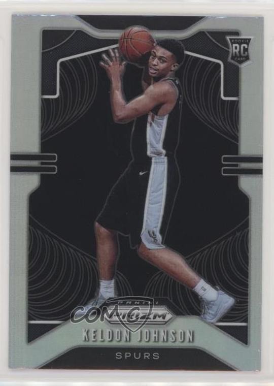 2019-20 Panini Prizm Rookie Silver Prizm Keldon Johnson #273 01nw