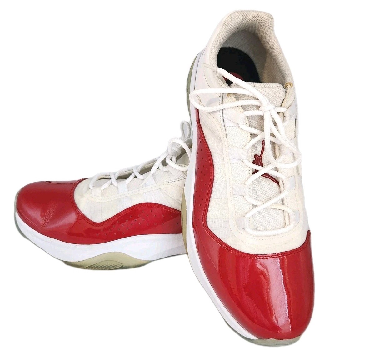 Size 14 - Air Jordan 11 CMFT Low White Gym Red for sale online | eBay