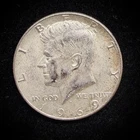 40% Silver 1969 Kennedy Half Dollar - 08-35