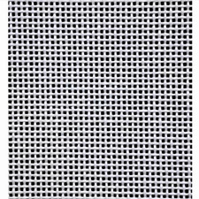 13 Mesh Needlepoint Canvas 17"X20" White Blank Pure Cotton Fabric for Embroidery