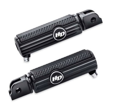 NEW open box OEM Harley Davidson Defiance Black Foot Pegs W/Wear Peg, 50500808 *