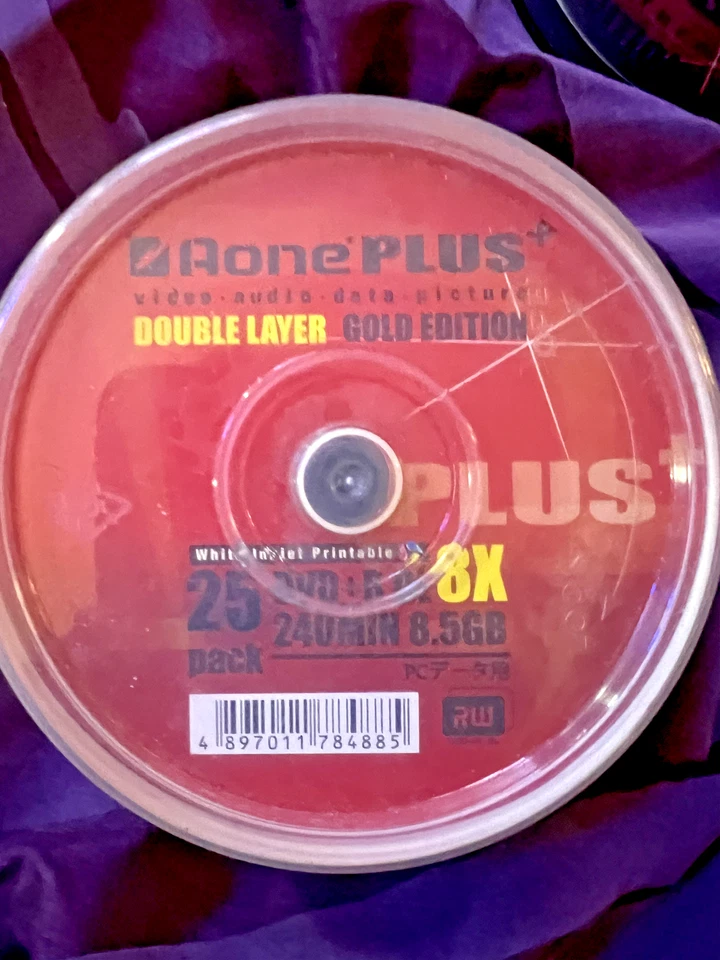 Aone DVD+R Gold Edition 8x Dual Layer 8.5GB - Pack of 25, 8.5GB data capacity - Image 4 of 4