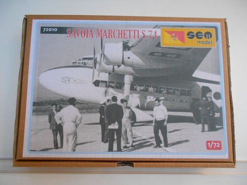 Savoia Marchetti SM.74 Maßstab 1/72, ohne Modell