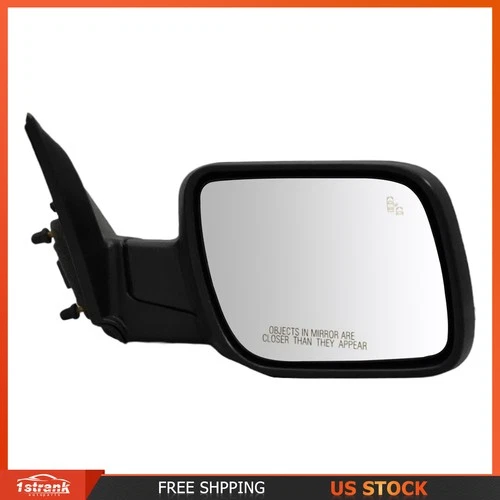 Power Mirror For 16-19 Ford Explorer RH Heated Signal Light Blind Spot Paintable