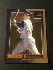 1998 Pinnacle Zenith Z Gold Jim Edmonds #77 /100