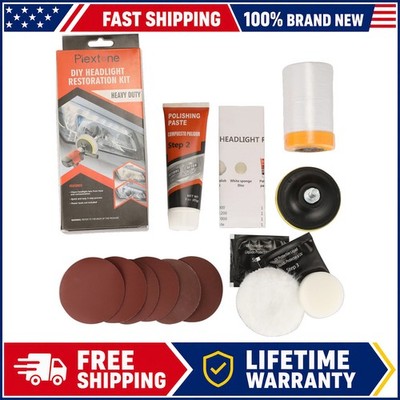 Repair Kit Headlight Lens Polishing Headlight Lens Restoration Polishing Cleaner