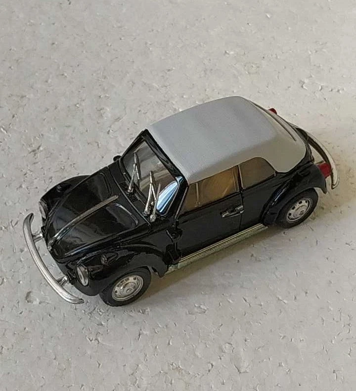 volkswagen maggiolone cabriolet 1303 modellino vintage polistil scala 1:25 + box - Immagine 2 di 4