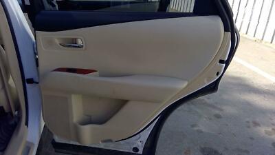 11 12 LEXUS RX350 Right RH Passenger Rear Door Trim Panel CODE=LB00