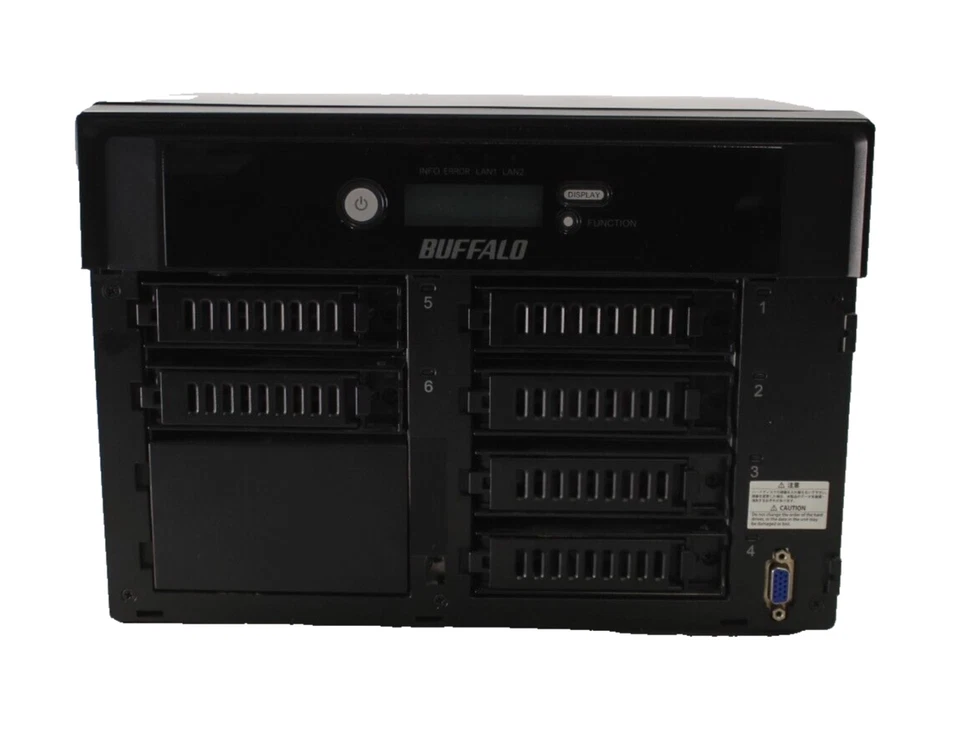 Buffalo TeraStation Pro TS-6VH12TL/R6 Network Storage Server w/6* 2TB HDDs - Image 2 of 4