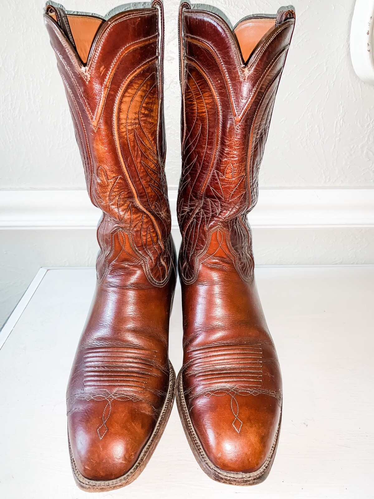 lucchese goatskin boots