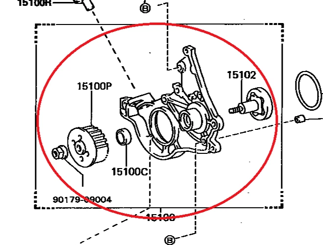NUEVA bomba de aceite de motor marca Aisin para Toyota Tercel 1995-1999 Paseo 1995-1999 Foto 2 de 2