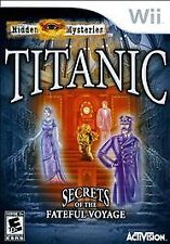 Hidden Mysteries: Titanic Secrets of the Fateful Voyage (Nintendo Wii,2009) NRFB