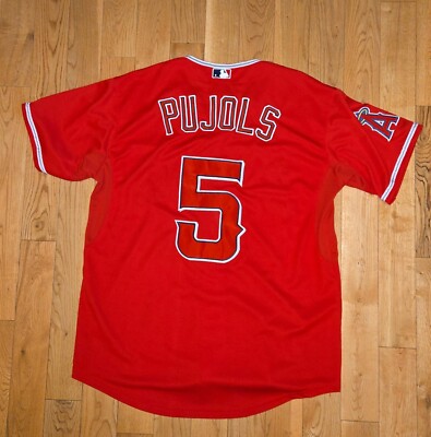 Majestic ANGELS ❤️ユニフォーム Sサイズ PUJOLS 5 Majestic Albert