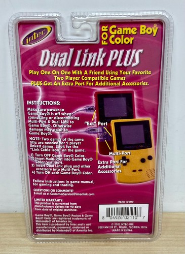 Nintendo Game Boy Colour - Vampire & Viper Light w/ Link Cable **Brand New** - Picture 6 of 6