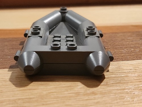 LEGO CYLINDER HEMISPHERE BALL BOAT CONTAINER, Dark Gray - Picture 3 of 6
