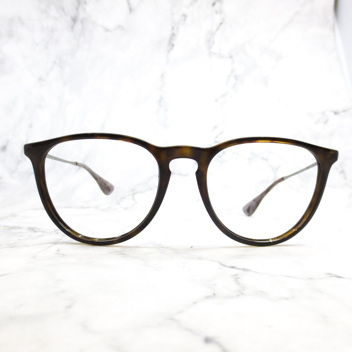 Ray-Ban RB4171 Erika 710/T5 Sunglasses Tortoise Round Full  display picture 1