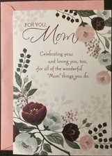 Happy Birthday Mom Card Hallmark Greeting Card Thoughtful