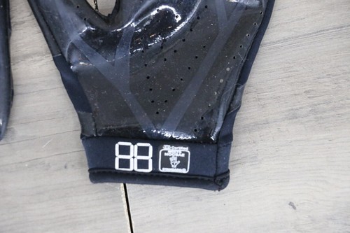 Elite Tek Boys Youth Size XS Football RG 14 Gloves Black - Picture 6 of 9