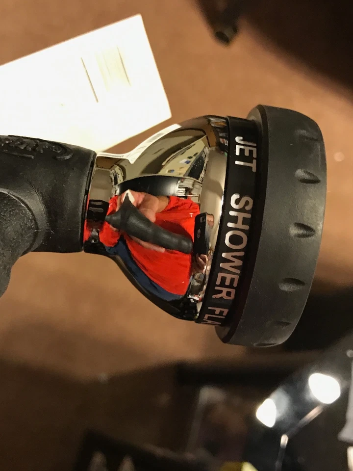 Boquilla de torreta Orbit, boquilla de pistola cromada de 7 patrones Foto 3 de 4