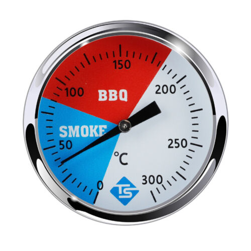 1 x (300 gradi Celsius 2 griglia in acciaio inox barbecue fumatori griglia indicatore temperatura 6868 - Foto 1 di 6