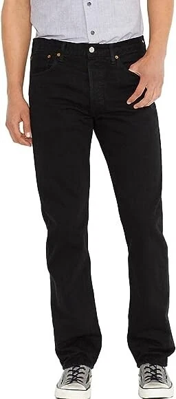 Mens black cheap 501 jeans