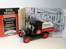 GEARBOX 1912 FORD OIL TANKER TEXACO MOTOR OIL COMPANY 1:24 DIE CAST COIN BANK