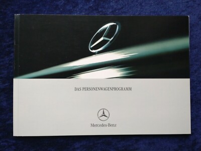Mercedes-Benz Personenwagenprogramm 2000, G, M, CL, CLK, SL, SLK, S, E - Klasse