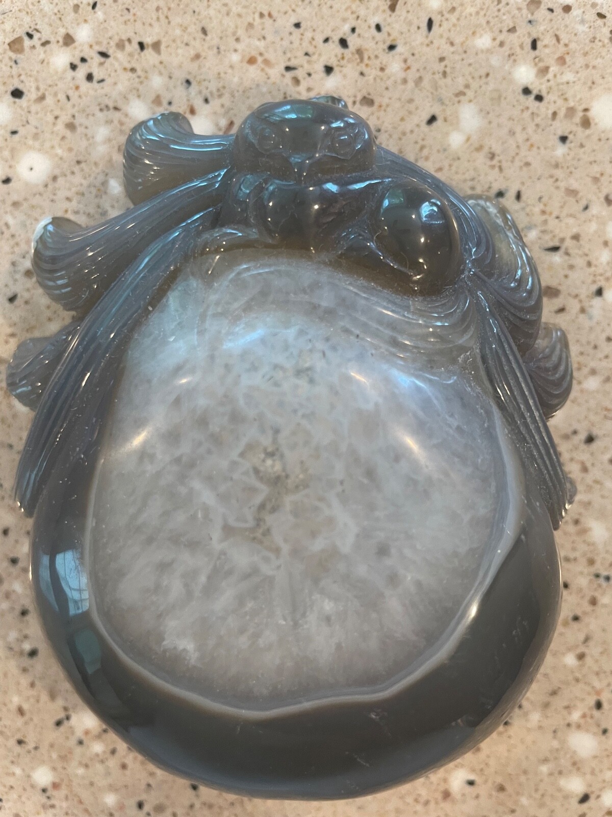 Crystal agate nine tail fox