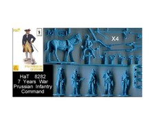 HaT Industries 8282 7 Years War Prussian Infantry Command 1/72 toy soldiers