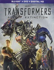 Transformers: Age of Extinction (Blu-ray/DVD, 2014, 3-Disc Set)