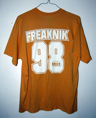Vintage Freaknik 1998 Atlanta AllStars Yellow T Shirt XL Vintage Freaknik 1998 Atlanta AllStars Yellow T Shirt XL