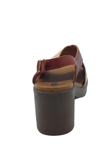 Igi&Co 5676233 Capra Tamponata Marrone Sandali per Donna in pelle con tacco medi - Imagen 3 de 3