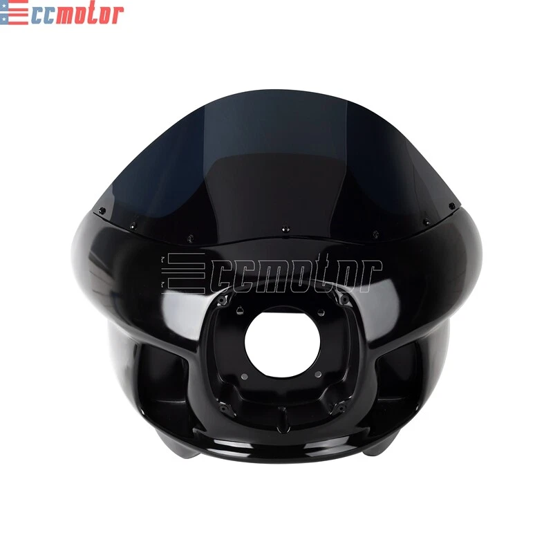 Carenado delantero estilo club para Harley Softail Breakout FXBR FXBRS Fat Boy FLFB/S Foto 4 de 4