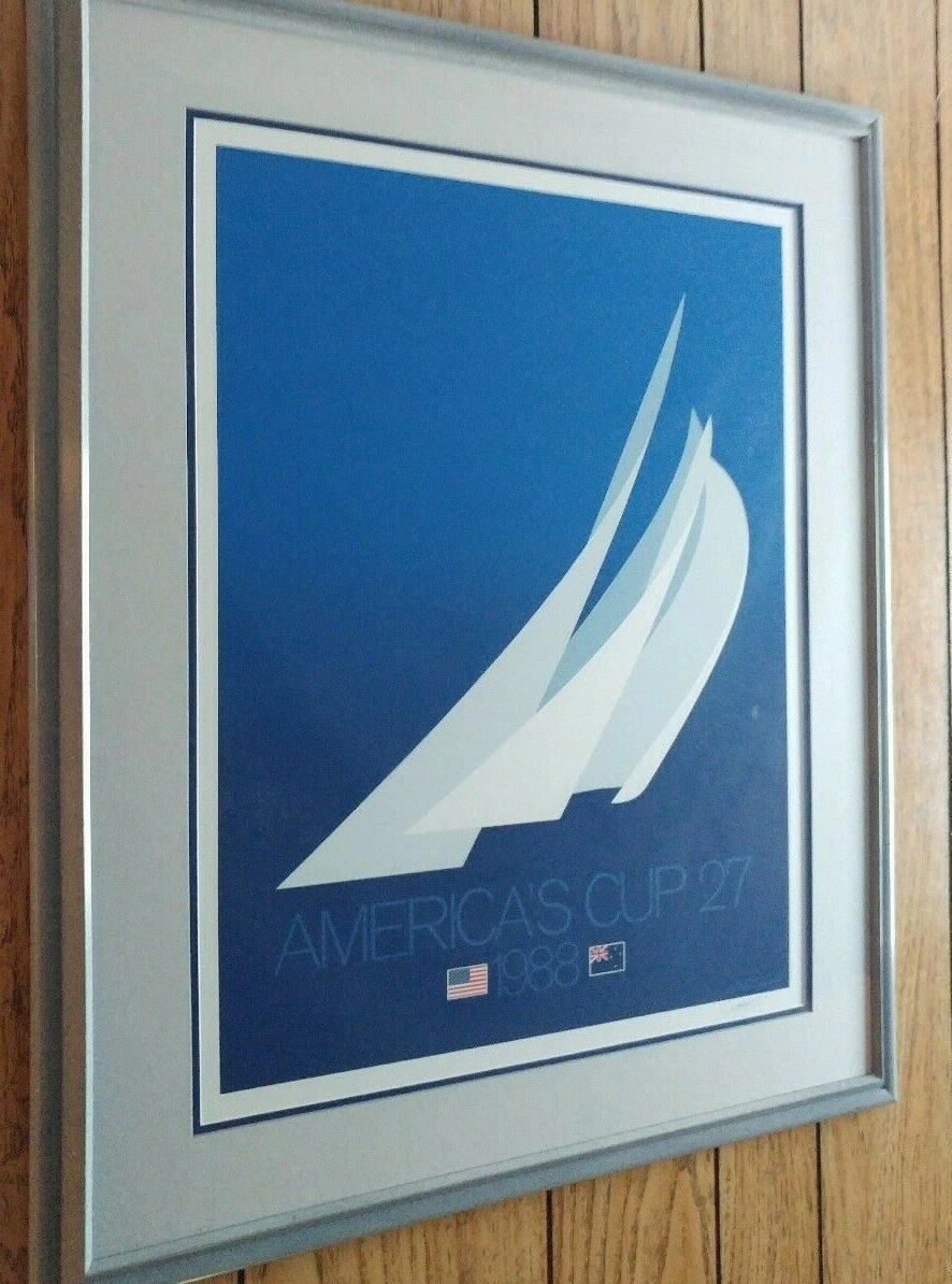 Keith Reynolds America'sCup 公認ポスター