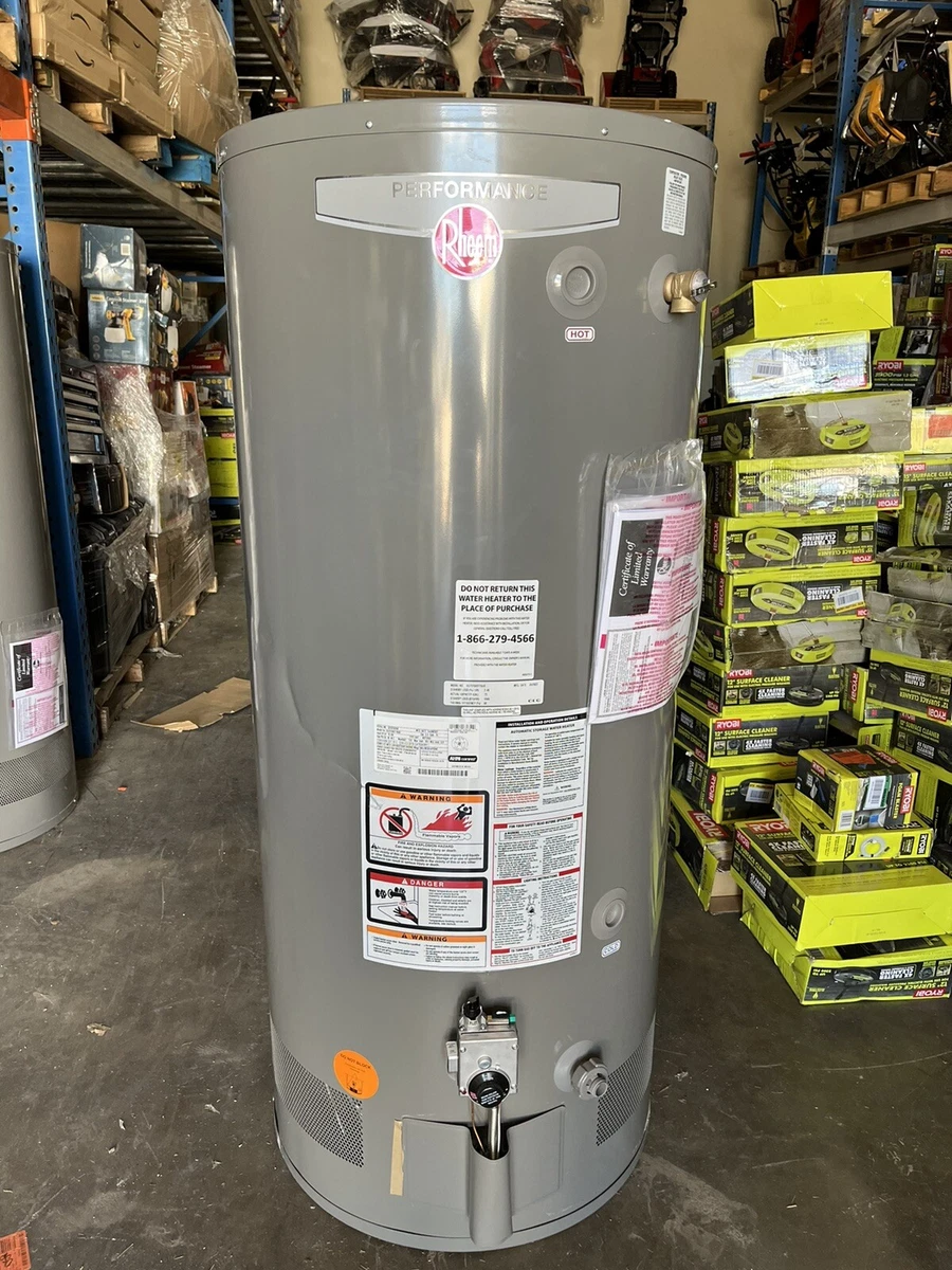 Rheem 75 Gallon, 75,000 BTU Gas Water Heater XG75T06ST76UO | eBay
