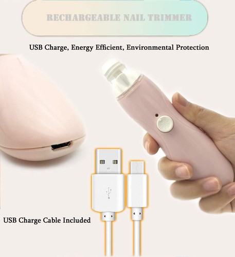Baby Nail Trimmer Electric, H&E Baby Nail Clippers Safe Baby Nail File Kit - Picture 8 of 71