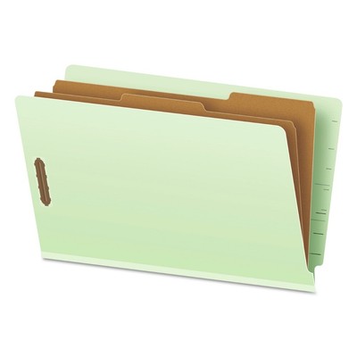 Pendaflex 23324 End Tab Classification Folders - Pale Green Exterior (10/BX) New