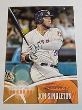 2014 Topps Baseball The Future is Now #FN-JS3 Jon Singleton Houston Astros