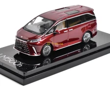 ZD Hobby Japan 1:64 Red 4 Seats LM500h MPV Van Sports Model Diecast Metal Car BN