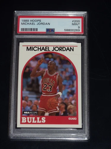 1989 Hoops Michael Jordan PSA 9 MINT #200 Awesome Card Centered Check out Others