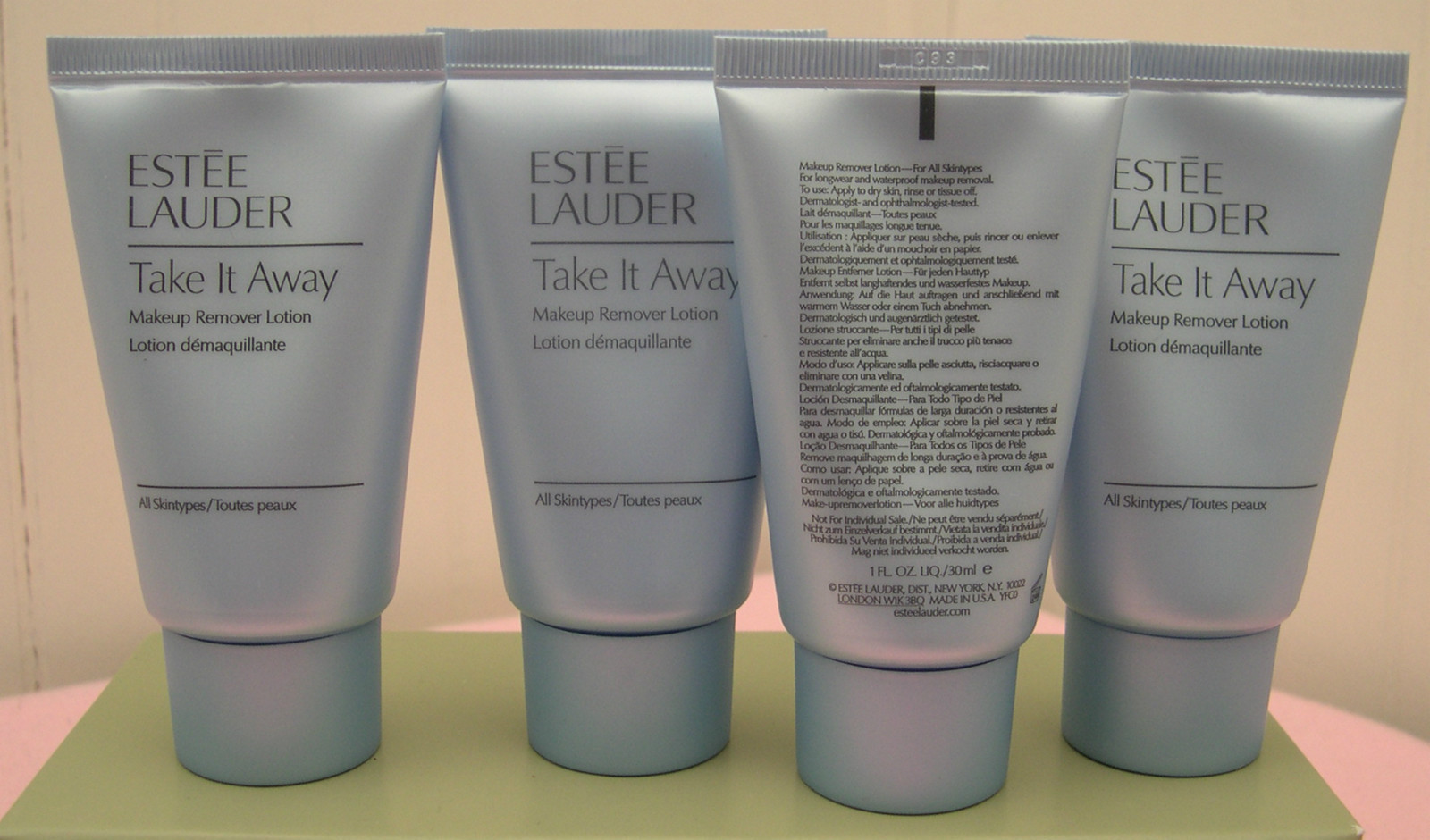 4 Estee Lauder Take It Away Makeup Remover Lotion 1 oz/30 ml Each