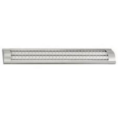 Briloner 6438-304 Under Cabinet Light Energy Saving Lamp 2x30W T8 Silver Cool White IP20
