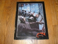 NOS MEAD Portfolio Vintage Black Hole Walt Disney Movie Folder Maximillion