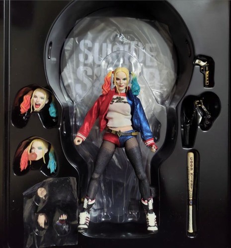 Mezco Batman Suicide Squad Harley Quinn 1/12 Action Figure In Stock NEW - Picture 2 of 3