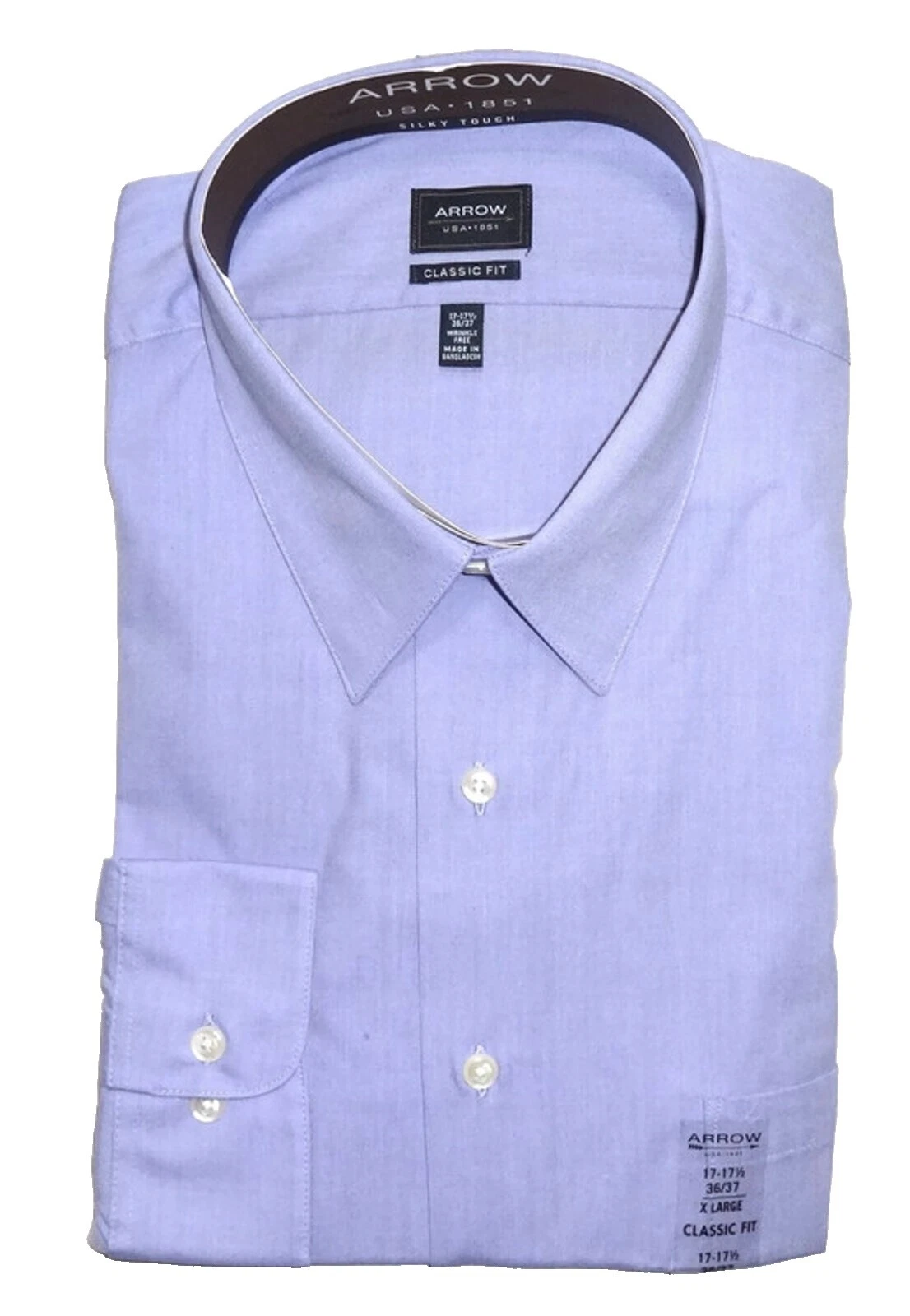Camisas para hombre Arrow talla XL de manga larga