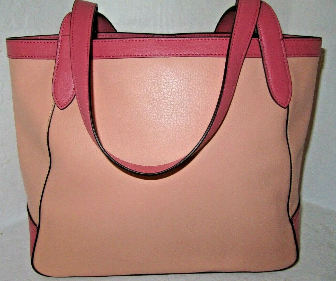 Borsa Coach C5676 nuova sbiadita blush multi pelle cavallo e carrozza nuova con etichetta